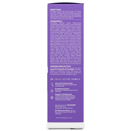 Foligain Shampoo for Thinning Hair for Women - 236 ml