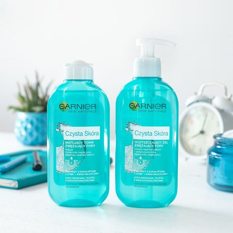 Garnier Pure Skin Pore-Tightening Cleansing Gel - 200 ml