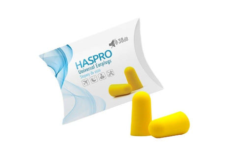 Haspro 1P Foam Disposable Earplugs - 1 Pair