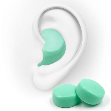 Haspro MOLD 6P Moulded Earplugs Mint - 6 Pairs