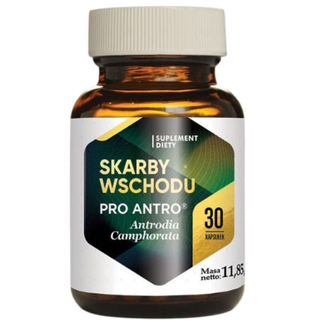 Hepatica Treasures of the East ProAntro® Antrodia Camphorata - 30 Capsules