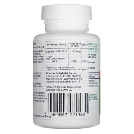 Igennus Vitamin C 1000 mg - 60 Tablets