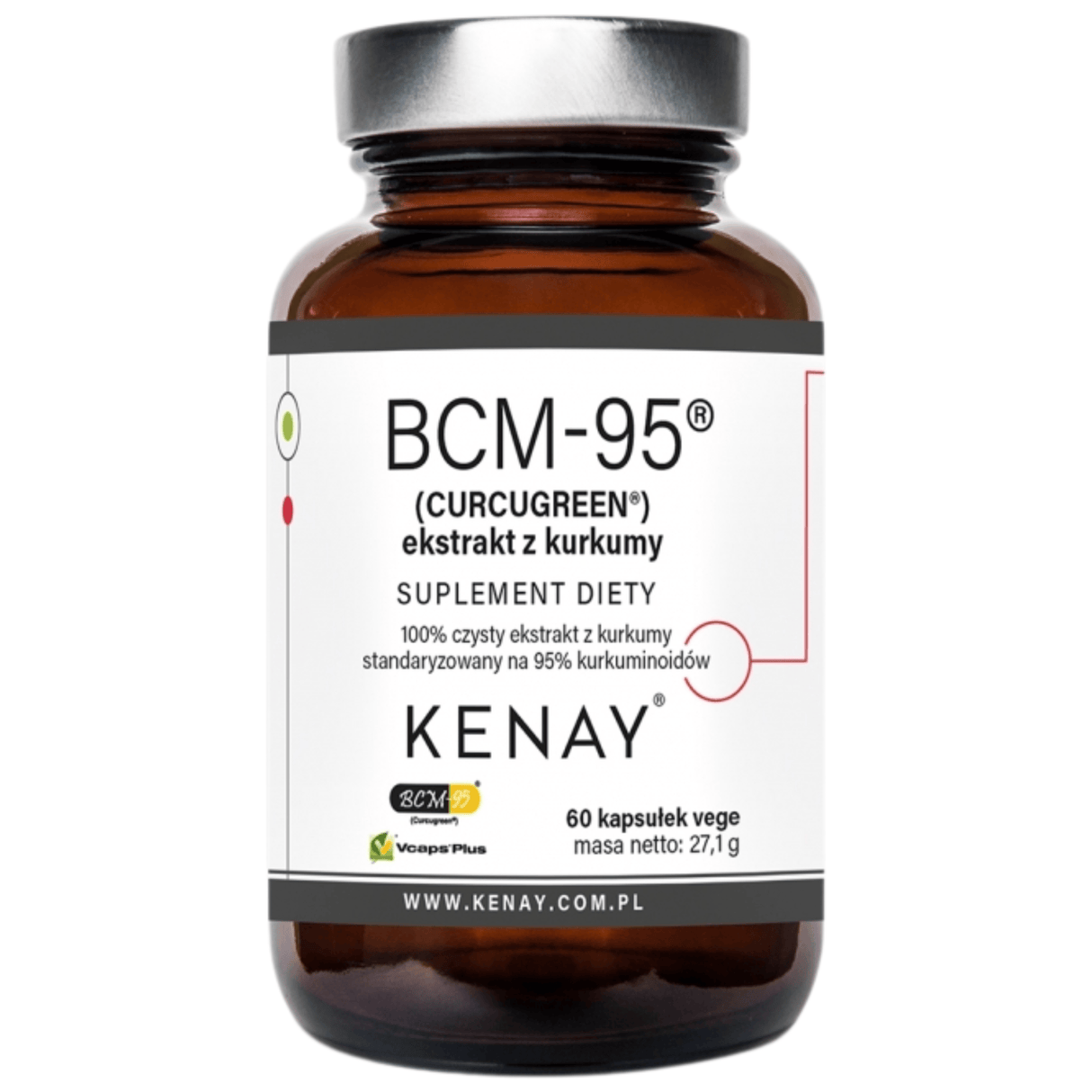 Kenay Turmeric BCM-95® extract - 60 capsules