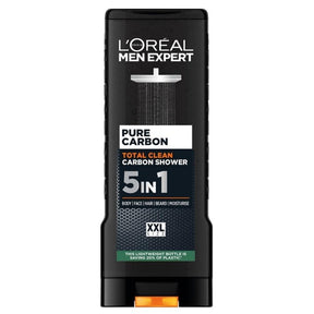 L'Oréal Paris Men Expert Pure Carbon Total Clean 5in1 Shower Gel - 400 ml