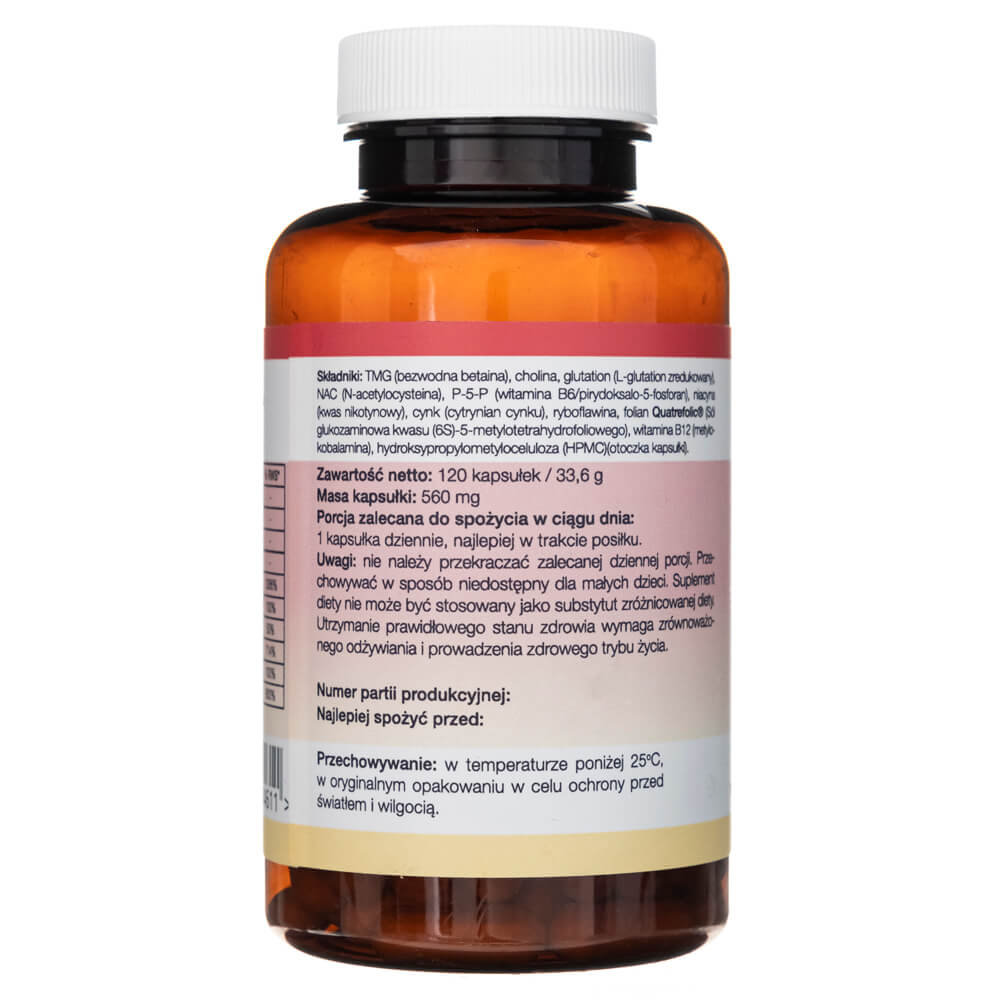 Medverita Homocysteine modulators  - 120 Capsules