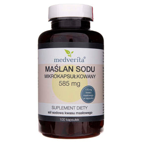 Medverita Sodium Butyrate - 120 Capsules