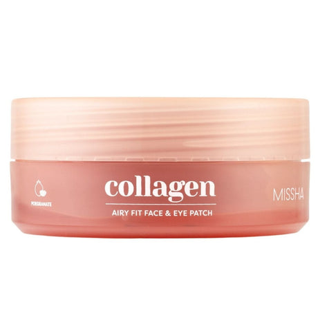 Missha Airy Fit Collagen Lifting Face & Eye Patch - 60 Pieces