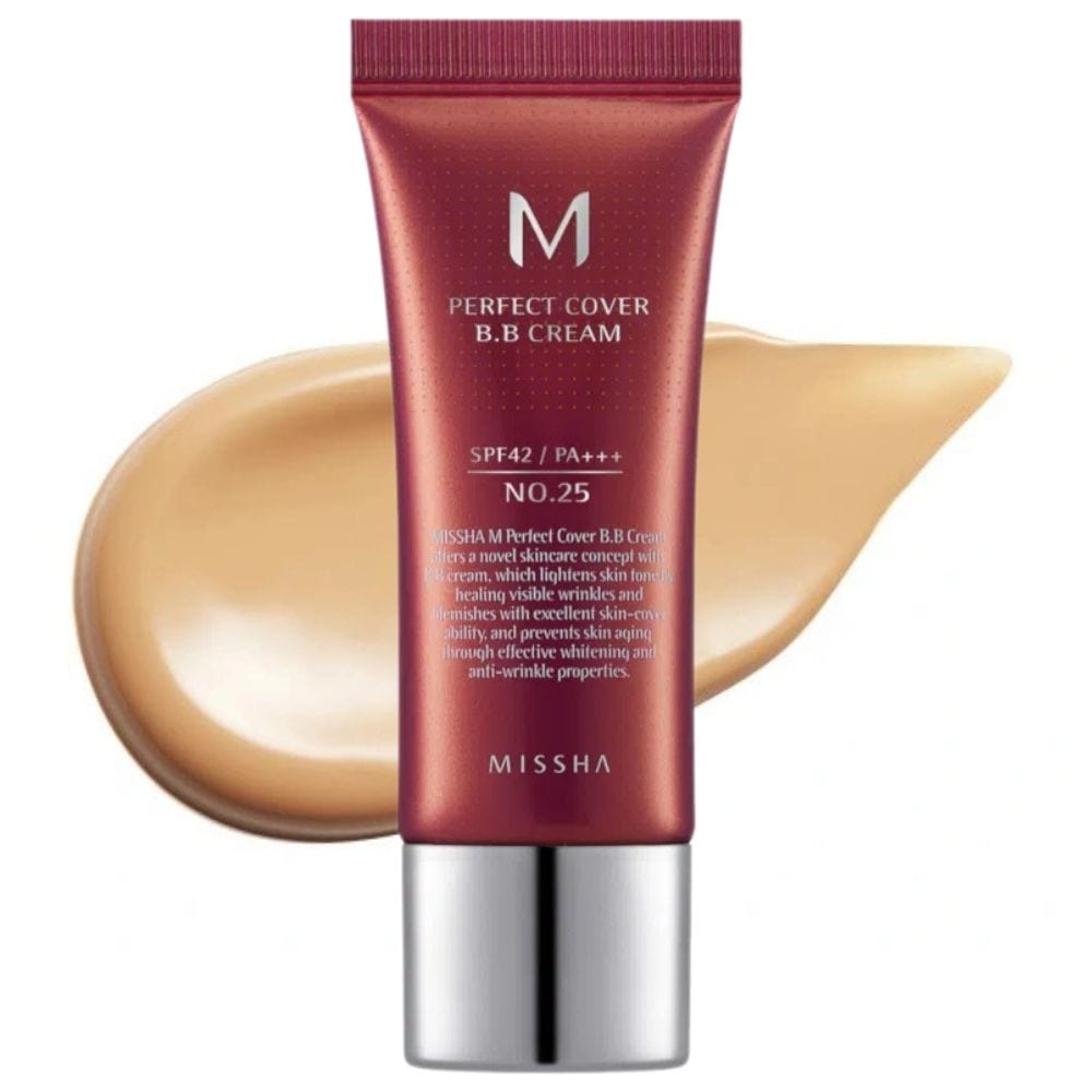 Missha M Perfect Cover BB Cream, Warm Beige No. 25 EU - 20 ml