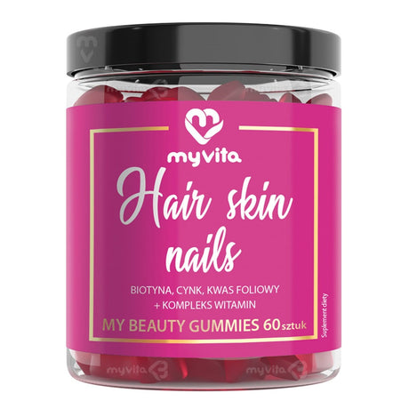 MyVita Hair, Skin, Nails Citrus Pectin Jelly - 60 Gummies