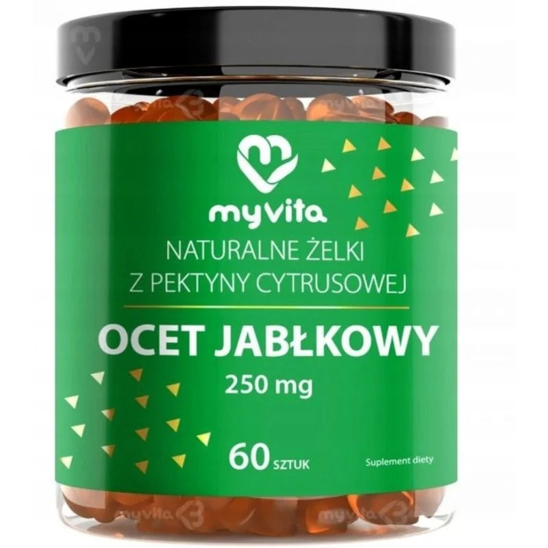 MyVita Obuolių sidro actas 250 mg - 60 guminukų