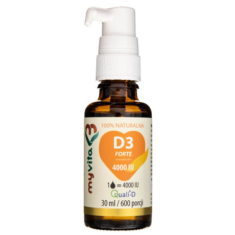 MyVita Vitamin D3 4000 IU Max - 30 ml