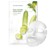 Nature Republic Sheet Mask with Cucumber Extract - 23 ml