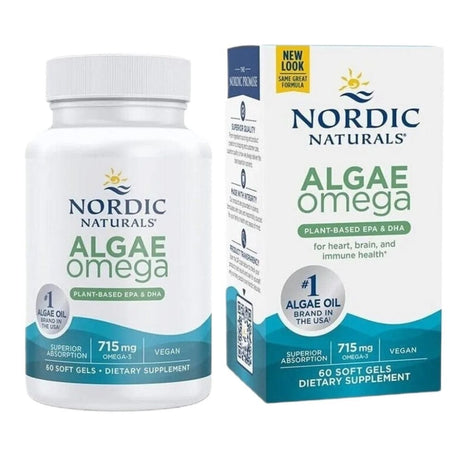 Nordic Naturals Algae Omega 715 mg - 60 Softgels