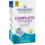 Nordic Naturals Complete Omega 3,6,9, Lemon - 180 Capsules