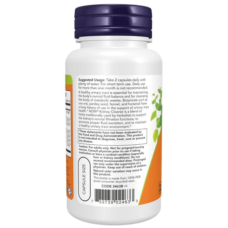 Now Foods Kidney Cleanse - 90 Capsules