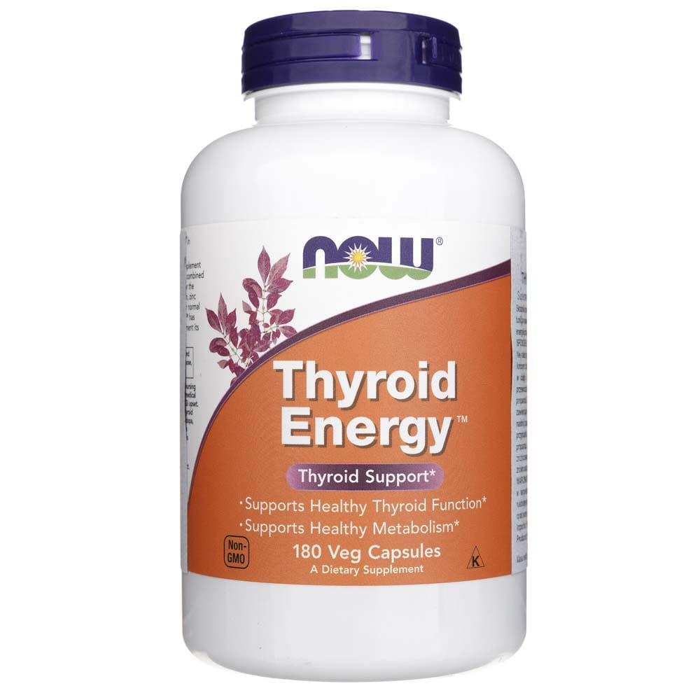 Now Foods Thyroid Energy - 180 Veg Capsules