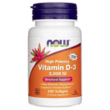 Now Foods Vitamin D3 2000 IU - 240 Softgels