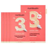 Numbuzin No.3 Tingle-Pore Softening Sheet Mask - 5 Pieces