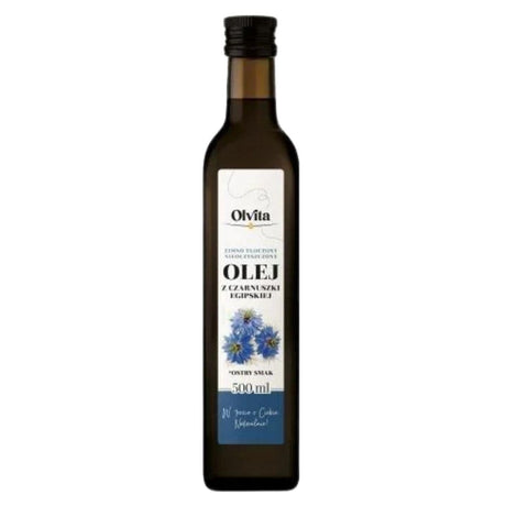 Olvita Cold-Pressed Black Cumin Oil Unpurified - 500 ml