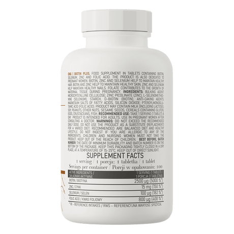 Ostrovit Biotin Plus - 100 Tablets