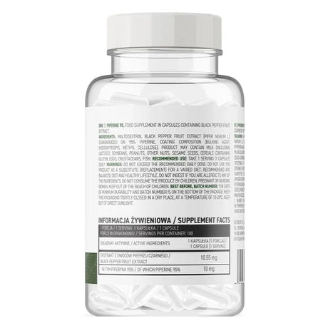 Ostrovit Piperine 95 VEGE - 100 Capsules