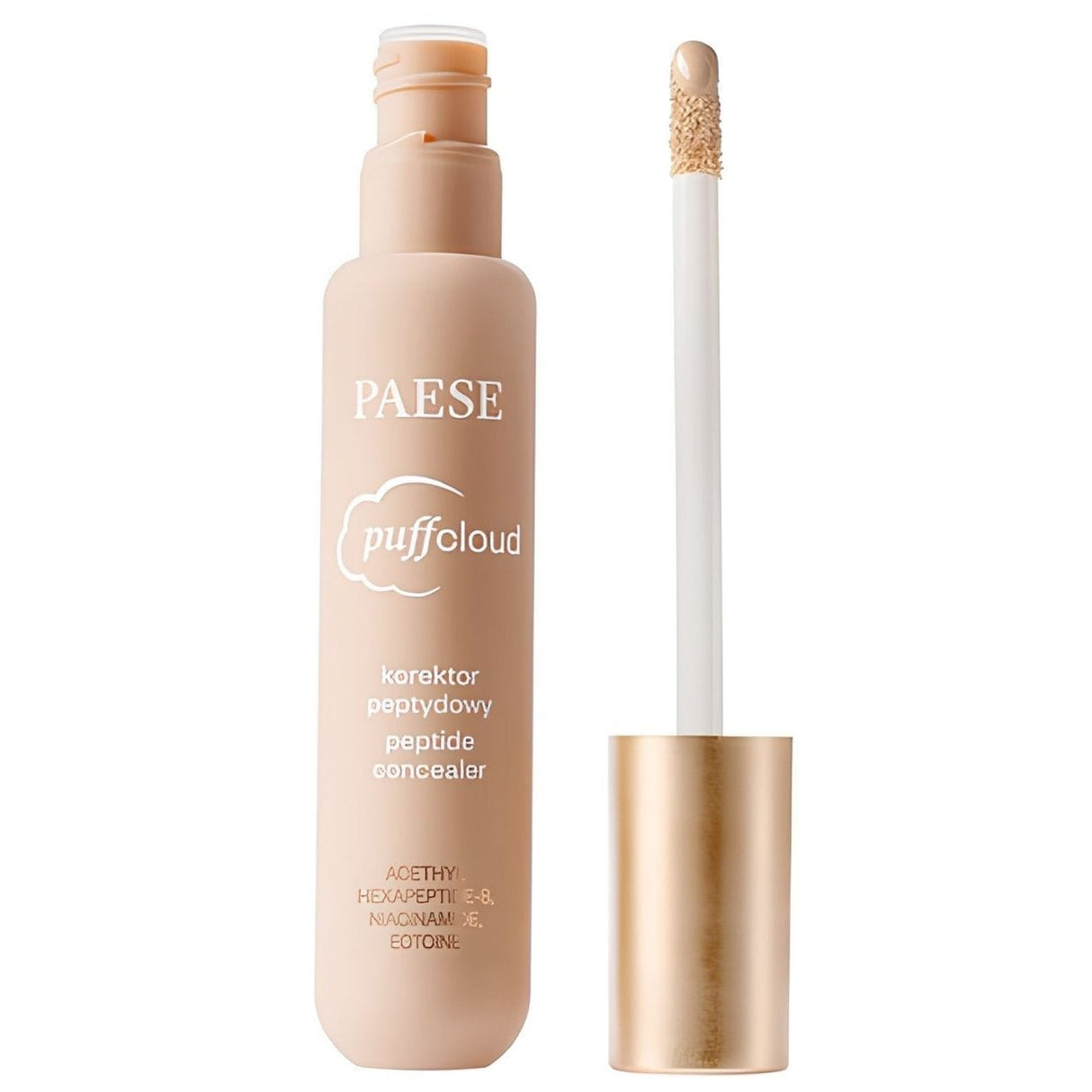 Paese Puff Cloud Peptide Concealer, Shade 02N Nude - 7 ml