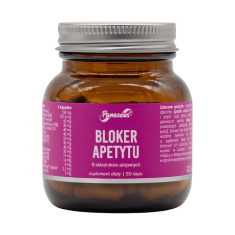 Panaseus Appetite Blocker - 50 Capsules