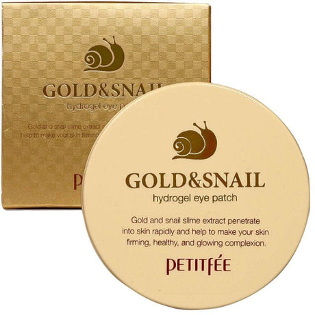 Petitfee Gold & Snail Hydrogel Eye Patch - 60 pieces