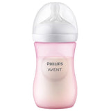 Philips Avent Responsive Baby Bottle Natural, Pink - 260 ml