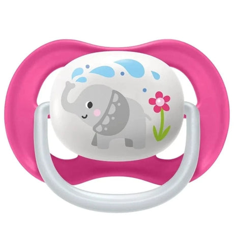 Philips Avent Ultra Air Pacifier, 6-18 Months, Girl - 2 Pieces