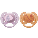 Philips Avent Ultra Soft Pacifier, 6-18 Months, Girl - 2 Pieces