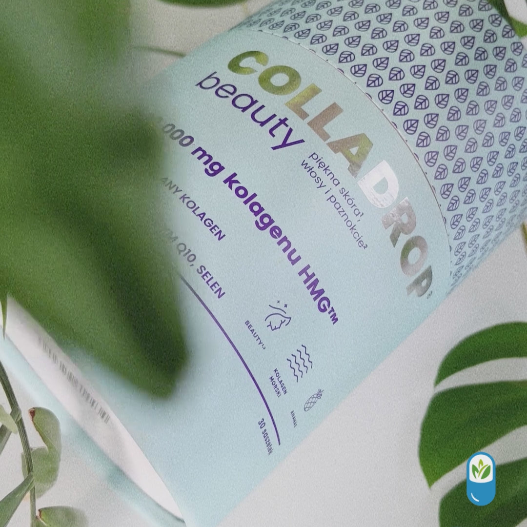 Aura Herbals Colladrop ® Beauty HMG kolagenas 10 000 mg, Ananasai - 30 paketėlių