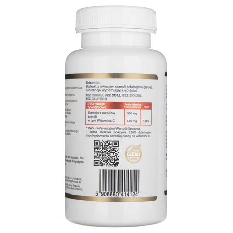 Progress Labs Acerola Forte 500 mg - 120 Tablets