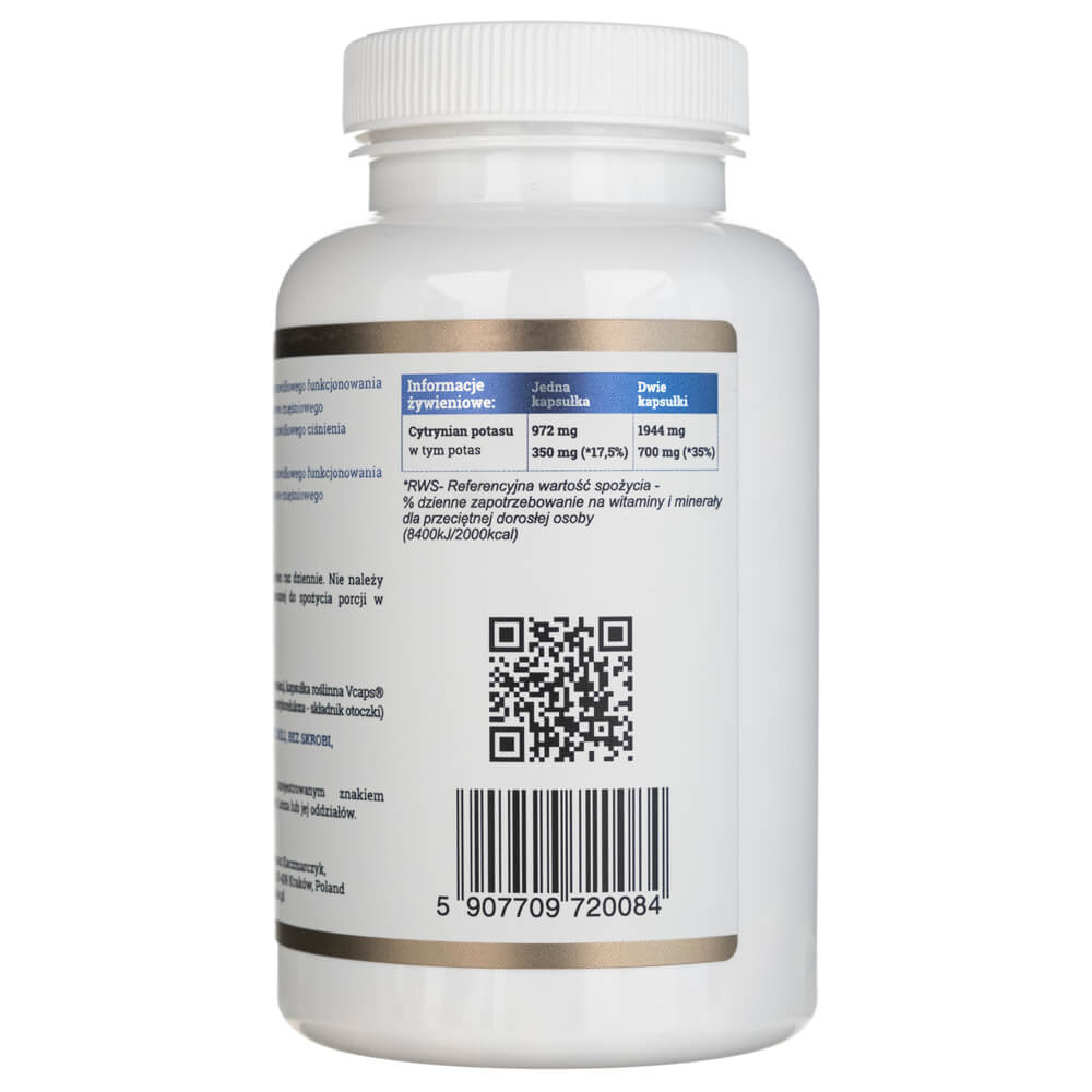 Progress Labs Potassium Citrate 350 mg - 120 Capsules