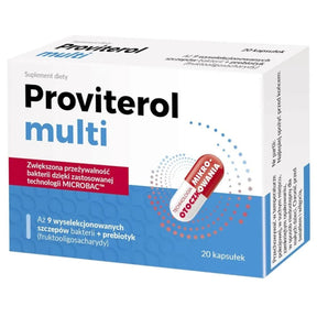 Proviterol Multi Probiotic with 9 Strains - 20 Capsules