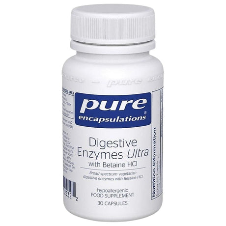 Pure Encapsulations Digestive Enzymes Ultra - 30 Capsules