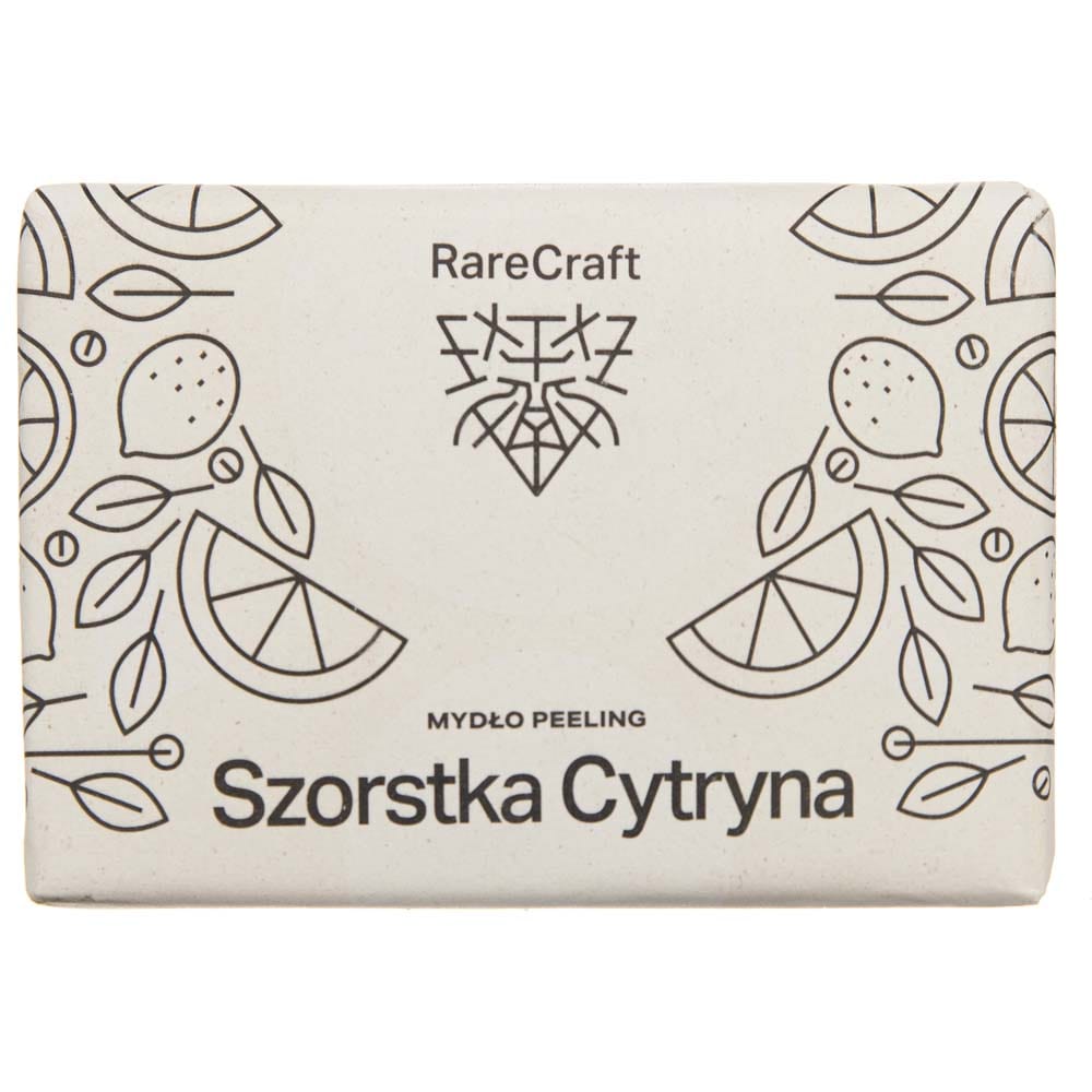 RareCraft Rough Lemon Scrubbing Soap - 110 g