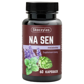 Skoczylas Sleep, Melatonin, Hops, Melissa - 60 Capsules