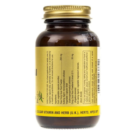 Solgar Dong Quai - 100 Capsules