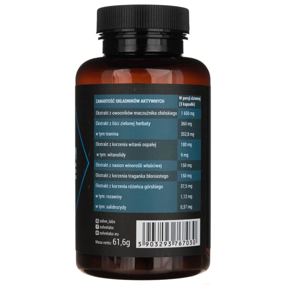 Solve Labs Shroom Force Sport - 60 Capsules