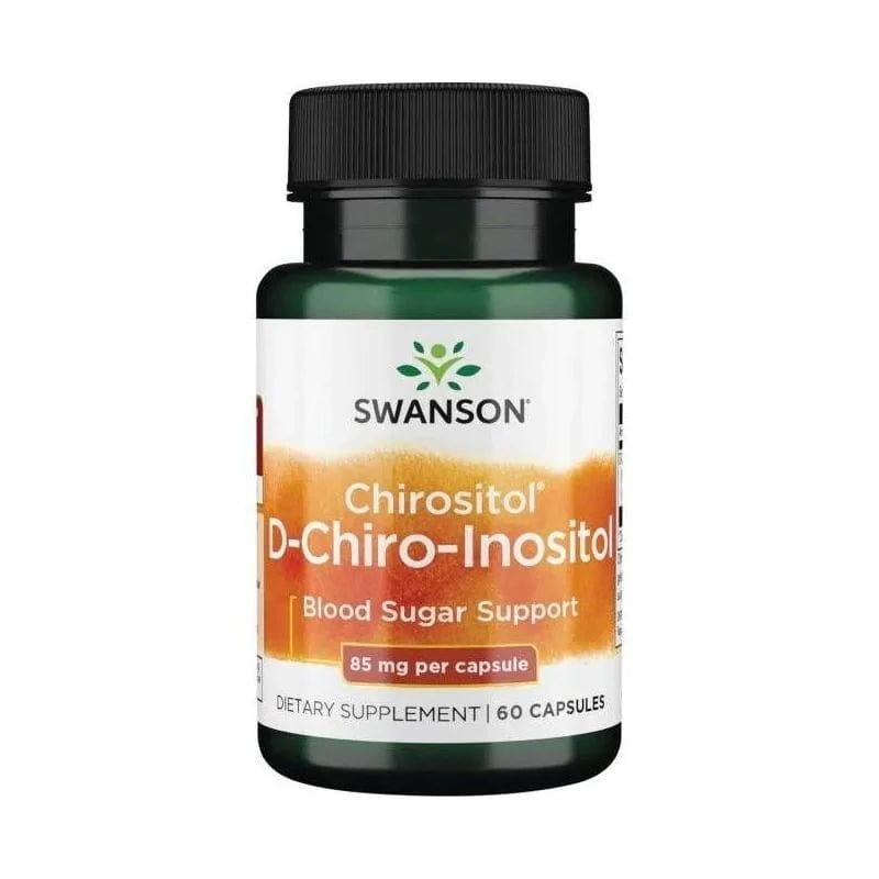 Swanson Chirositol D-Chiro-Inositol 85 mg - 60 Capsules