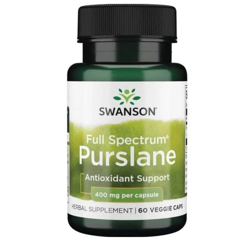 Swanson Full Spectrum Purslane 400 mg - 60 Capsules