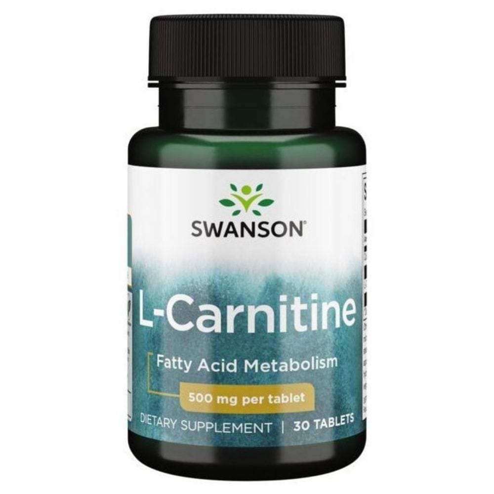 Swanson L-Carnitine 500 mg - 30 Tablets