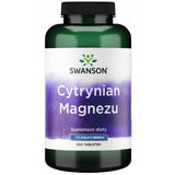 Swanson Magnesium Citrate Super Strength - 240 Tablets