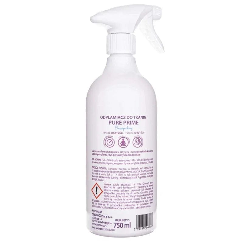 Swonco Fragrance-free Fabric Stain Remover - 750 ml