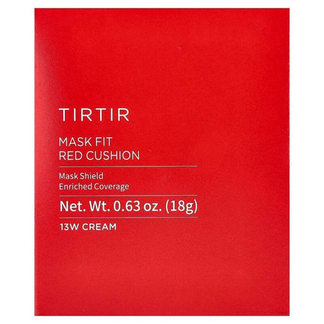 TIRTIR Mask Fit Red Cushion Shade 13W, Cream - 18 g