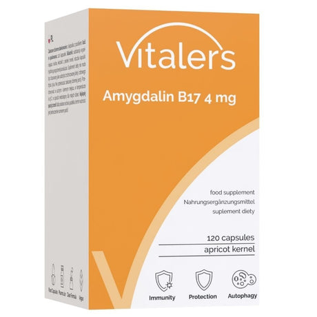 Vitaler's Amygdalin (Vitamin B17) 4 mg - 120 Capsules