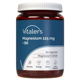 Vitaler's Magnesium 125 mg + Vitamin B6 6 mg - 60 Capsules