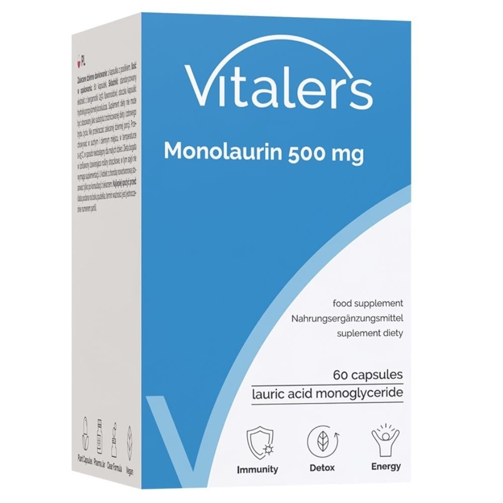 Vitaler's Monolaurin 500 mg - 60 Capsules