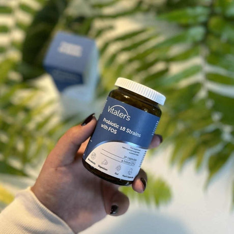 Vitaler's Probiotic 18 Strains with FOS - 30 Capsules